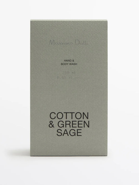 (250 ml) Jabón líquido de manos y cuerpo Cotton & Green Sage