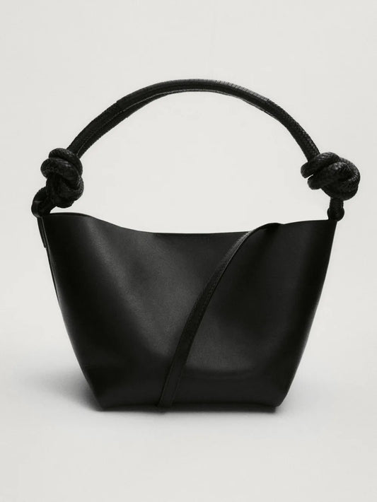 Bolso bandolera piel napa detalle nudo